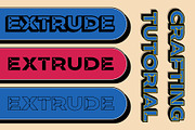 CS Garth 3D, a Sans Serif Font by Craft Supply Co. (Thumbnail 4 of 8)