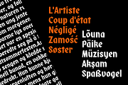 Ciroke, a Blackletter Font by Muhammad Hastian (Thumbnail 2 of 9)