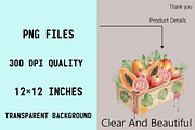 Watercolor Tropical Fruits Summer C, an Illustration by SVGArt (Thumbnail 6 of 9)