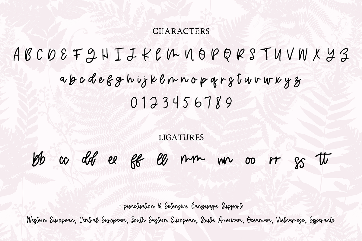 Forestborn Script Font, a Handwritten Font by Beck McCormick (Photo 10 of 10)