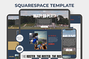 Squarespace Author Website Template, a Squarespace Template by Billie Grace Studio (Thumbnail 1 of 8)