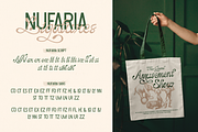Nufaria, a Script Font by Burntilldead (Thumbnail 10 of 12)