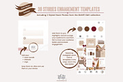 30 Instgram Stories Canva Templates, a Social Media Template by With Love Monique (Thumbnail 3 of 10)