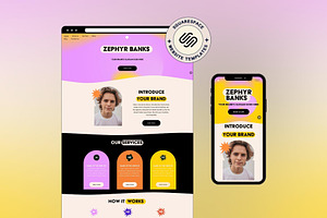 Squarespace Website Template