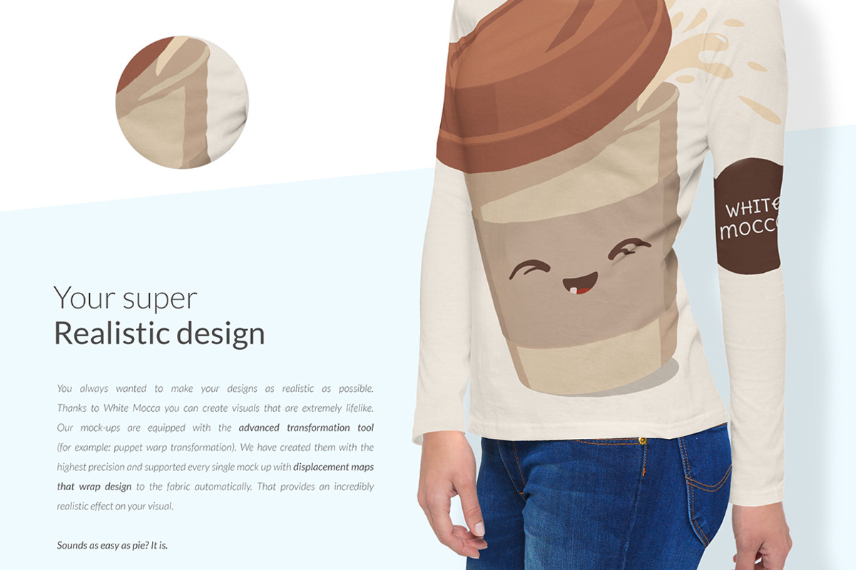 Women Longsleeve Mock-ups Set DEMO, a Books & Magazine Mockup by Apparel_Mockups (Photo 10 of 23)