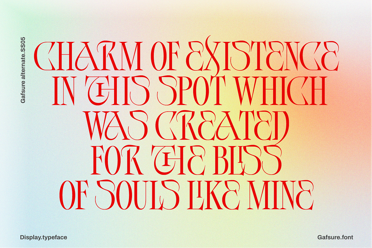 Gafsure | Modern Serif, a Serif Font by Jolicia Type (Photo 5 of 15)