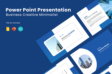Business Creative Minimalist - PPT