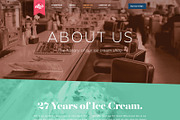 Elly's Ice Cream Deluxe PSD Template, a Websites & App Template by Mosaic Web Market (Thumbnail 3 of 3)