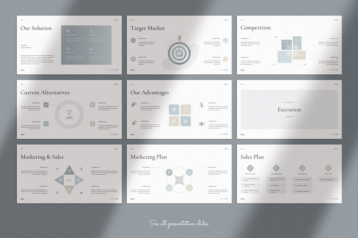 Business Plan PowerPoint Template, a Presentation Template by TemplatesForest (Photo 5 of 10)