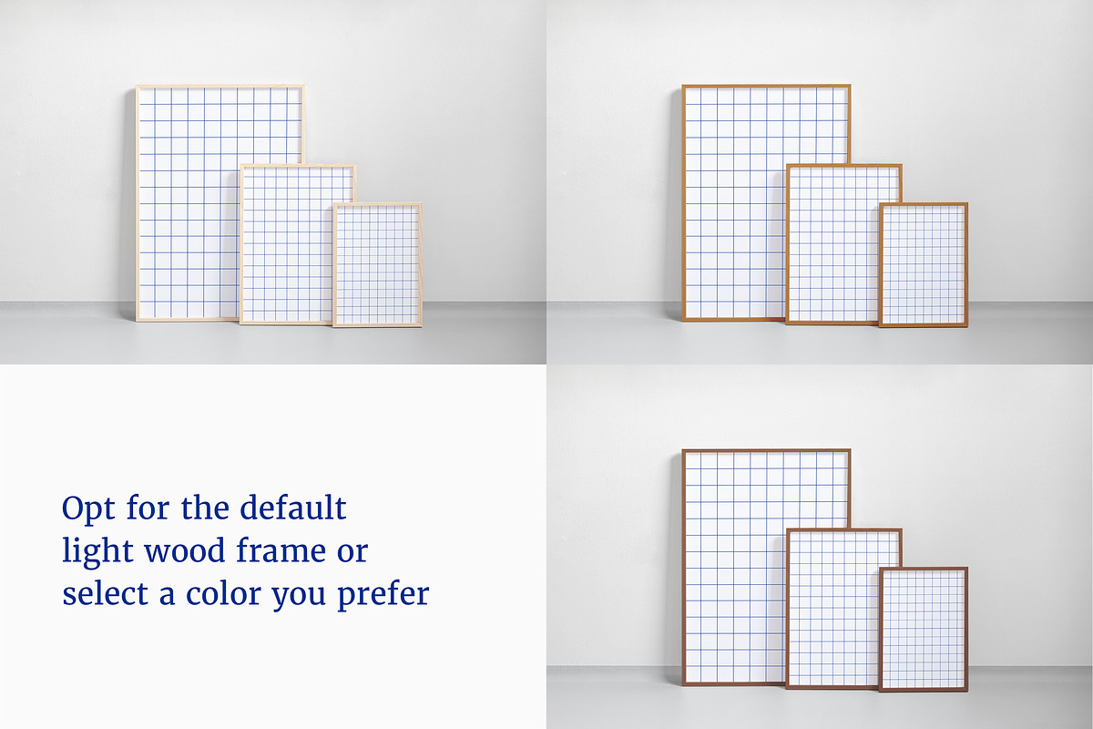 Minimal Frame Poster - Mockup Bundle, a Product Mockup by Studio MVDM (Photo 4 of 8)