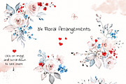 Spring Kiss - watercolor collection, a Work Illustration by Lisima (Thumbnail 3 of 13)
