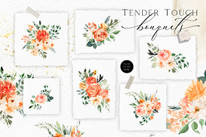 Tender Touch Abstract Florals