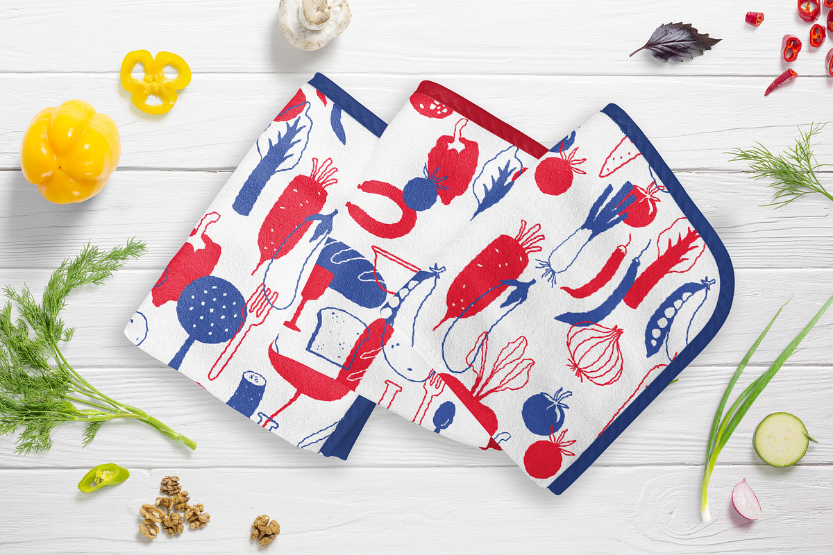K I T C H E N graphic collection, a Decorative Illustration by Katerina Osa (Photo 7 of 10)
