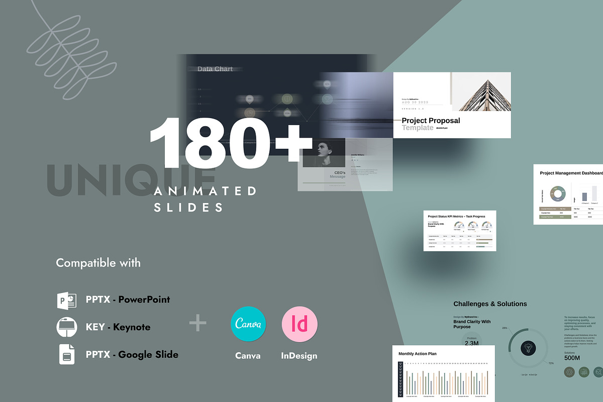 Project Proposal Presentation, a Presentation Template by GoldenPixelStudio (Photo 3 of 27)