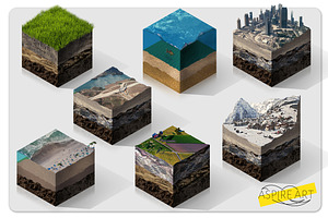 3D Isometric Map - Infographic Tool