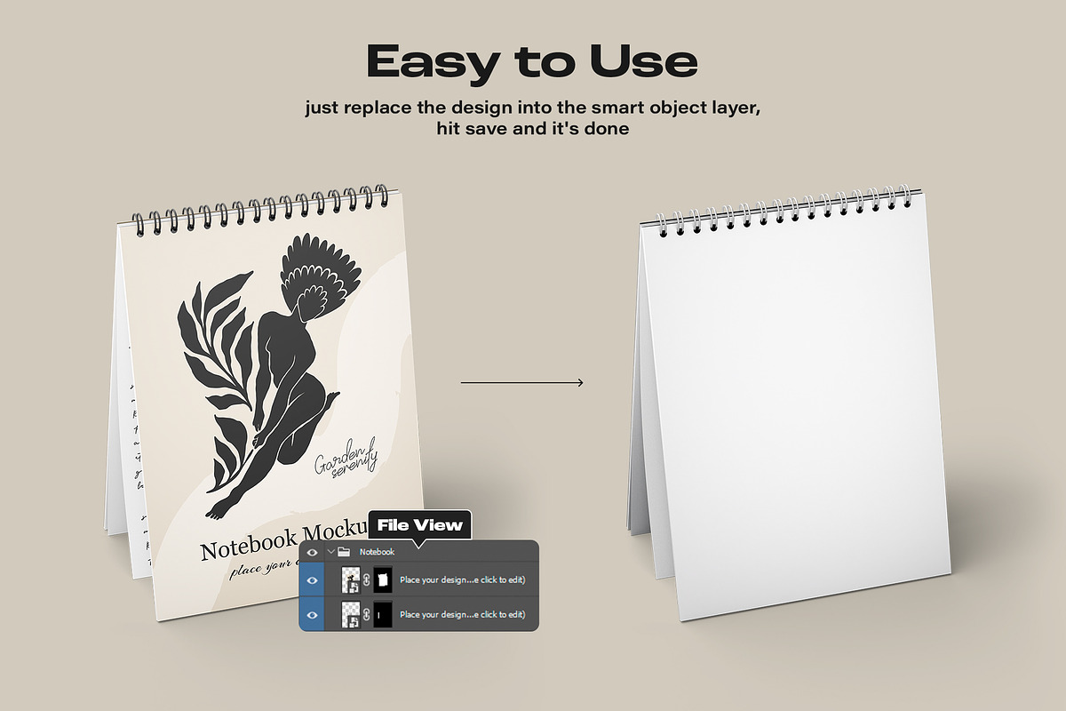 Spiral Notebook Mockup, a Books & Magazine Mockup by ForgeDesign (Photo 2 of 10)