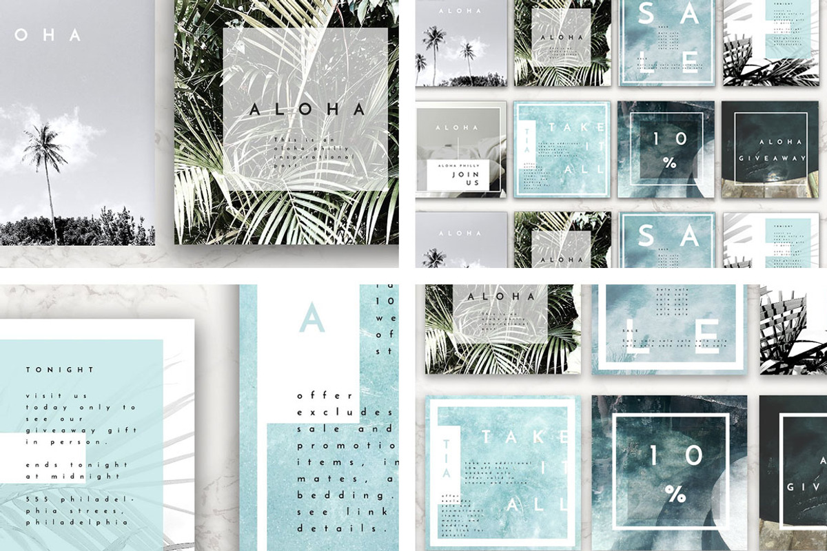 Tropical Social Web Bundle, a Templates & Theme by Aloha Philly (Photo 3 of 7)