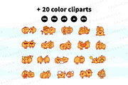 Pumpkin Friends Bundle, a Food Illustration by Palau (Thumbnail 7 of 9)