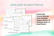 2026-2027 Student Planner, a Print Template by Adalin Shop (Thumbnail 4 of 13)