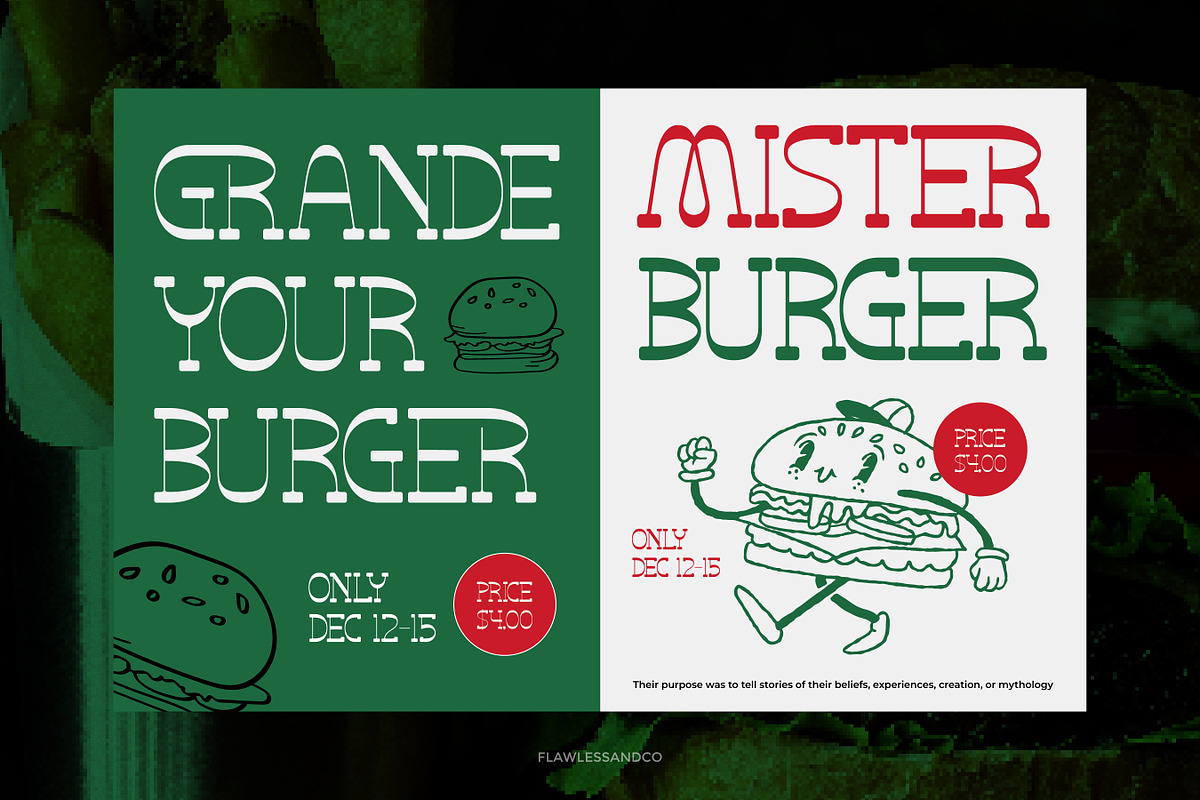 Mukasa - Display Playfull Font, a Font by Flawless And Co (Photo 5 of 10)