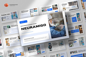 Science Research Powerpoint Template, a Presentation Template by fluffstudio