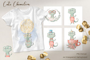 Cute Tropical animals clipart., an Animal Illustration by Yuliya Art (Thumbnail 2 of 33)