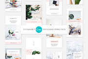 Sustainable CANVA Instagram Stories, a Social Media Template by Swiss_cube (Thumbnail 1 of 5)