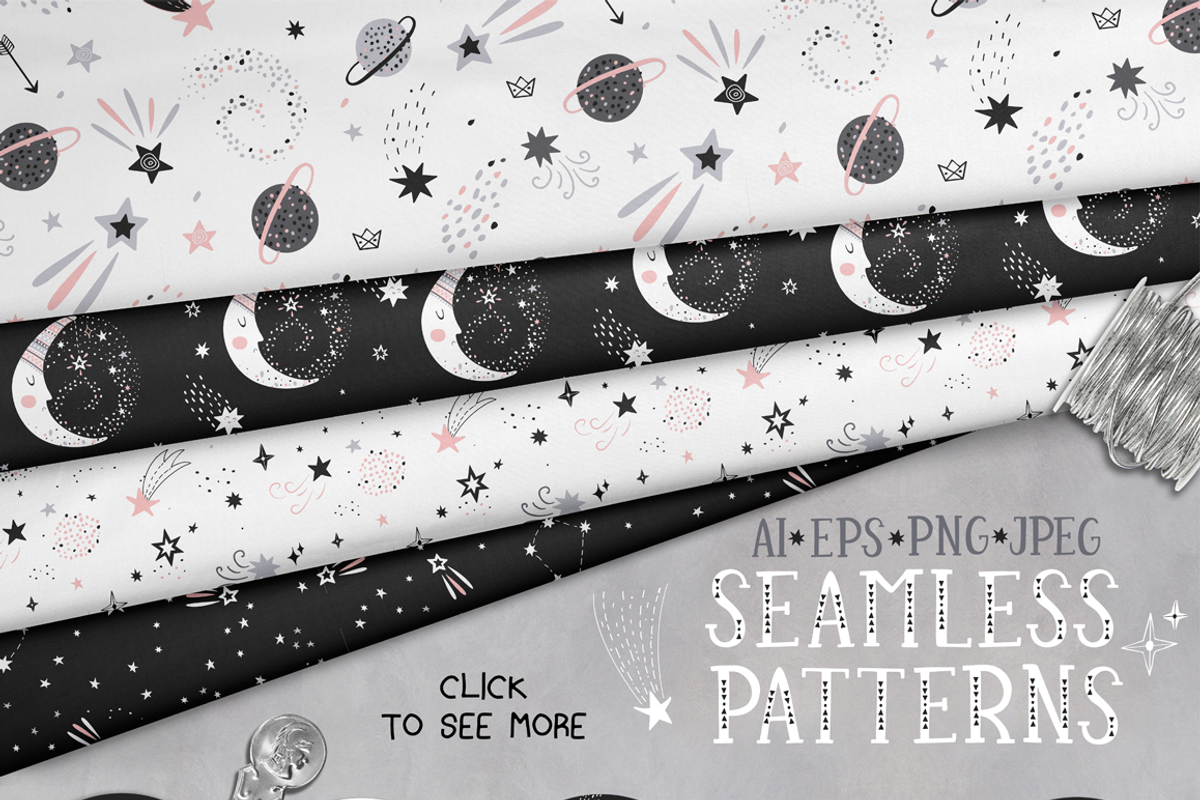 Moon mood., a Decorative Illustration by tanda_V (Photo 3 of 9)