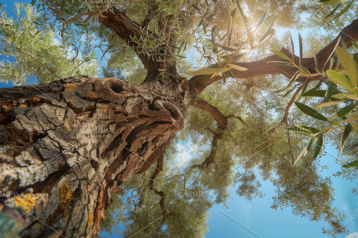 98 Trees view from below, a Nature Photo by Handmadefont (Photo 56 of 98)
