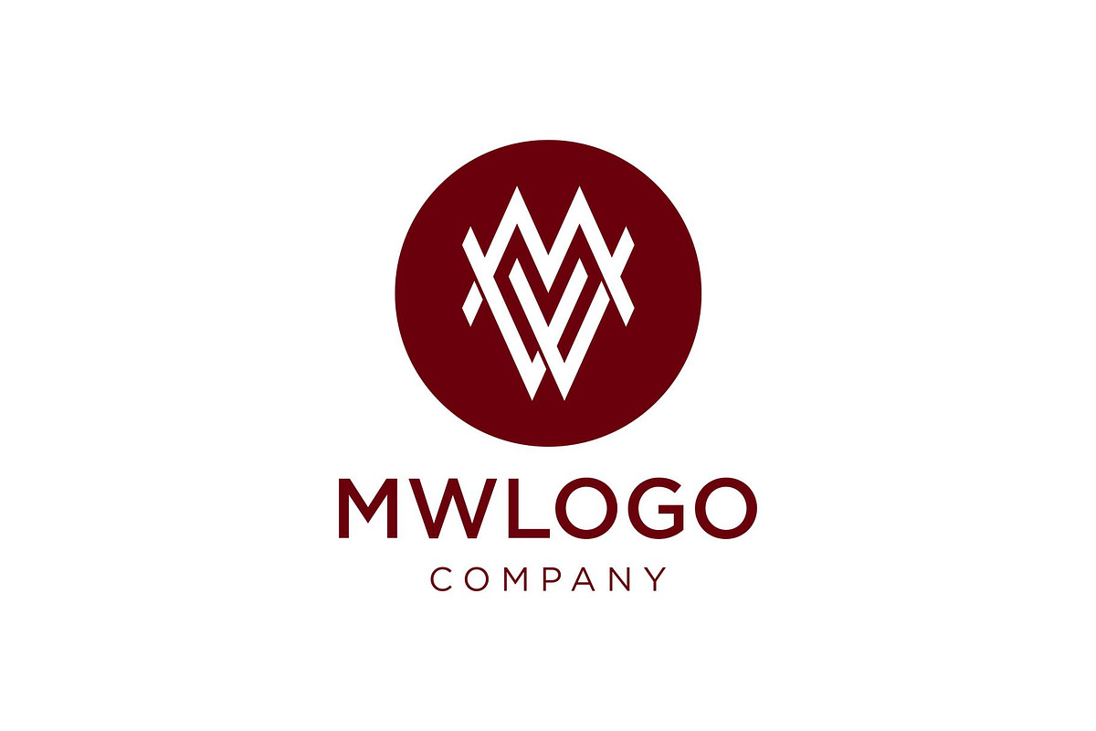 Letter MW Logo Design, a Branding & Logo Template by Buqancreative (Photo 2 of 2)
