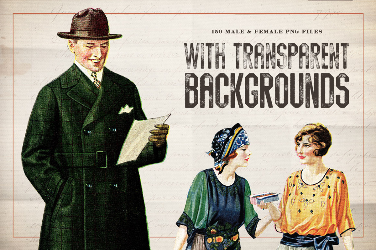 150 Vintage Illustrations Volume 1, an Object Graphic by Design Panoply (Photo 3 of 9)