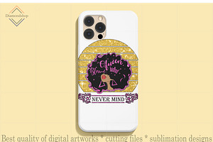 Black Girl's Crown Sublimation Files