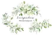 Leaves clipart set, Alphabet png., an Invitation Template by Larisa Maslova (Thumbnail 6 of 13)