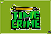 TIME TO CRIME - artwork, an Illustration by Behold design supply (Thumbnail 3 of 3)