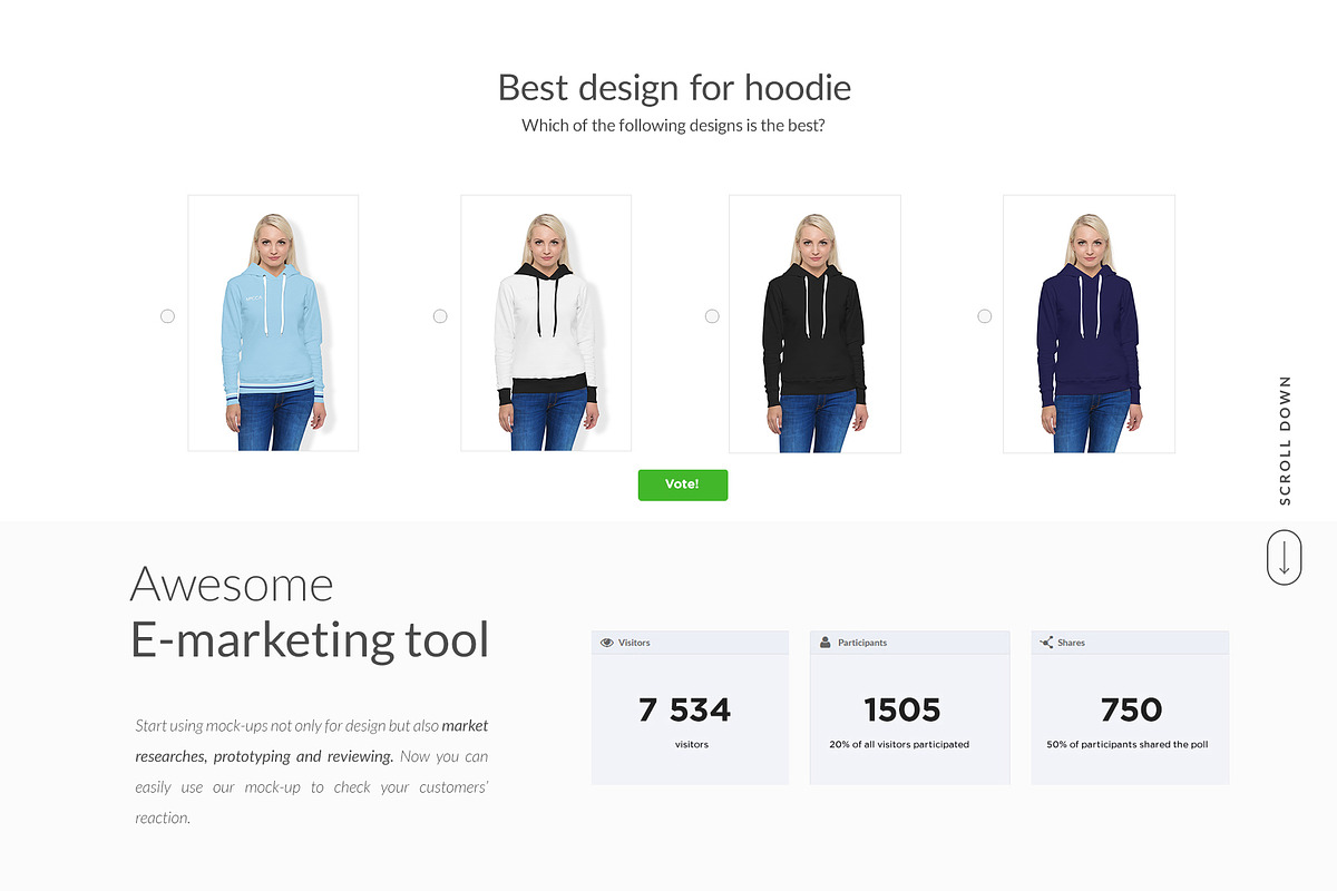 Women Hoodie Mock-ups Set FREE DEMO, a Books & Magazine Mockup by Apparel_Mockups (Photo 19 of 24)