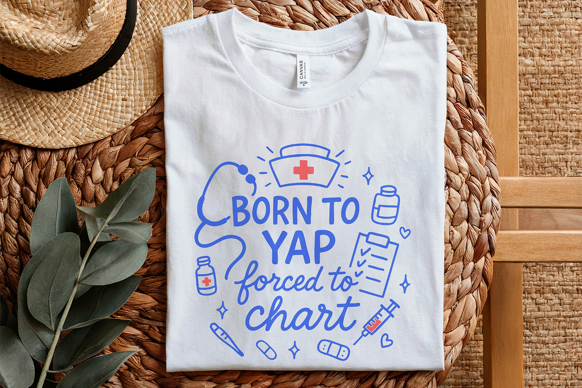 Born To Yap Forced To Chart PNG, an Illustration by SharpMarketplace (Photo 5 of 9)