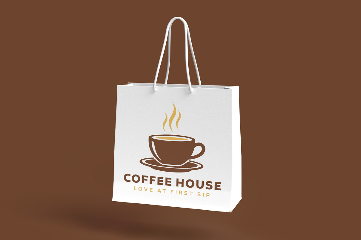 Coffee House Logo | Coffee Shop logo, a Branding & Logo Template by Master Design (Photo 1 of 3)