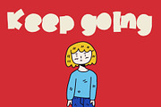 Moira cutout bold handmade font, a Blackletter Font by Ashiya Pixel (Thumbnail 4 of 9)