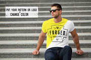 T-Shirt Mockup pack / Urban Edition, a Shirt Mockup by Arfis (Thumbnail 4 of 28)