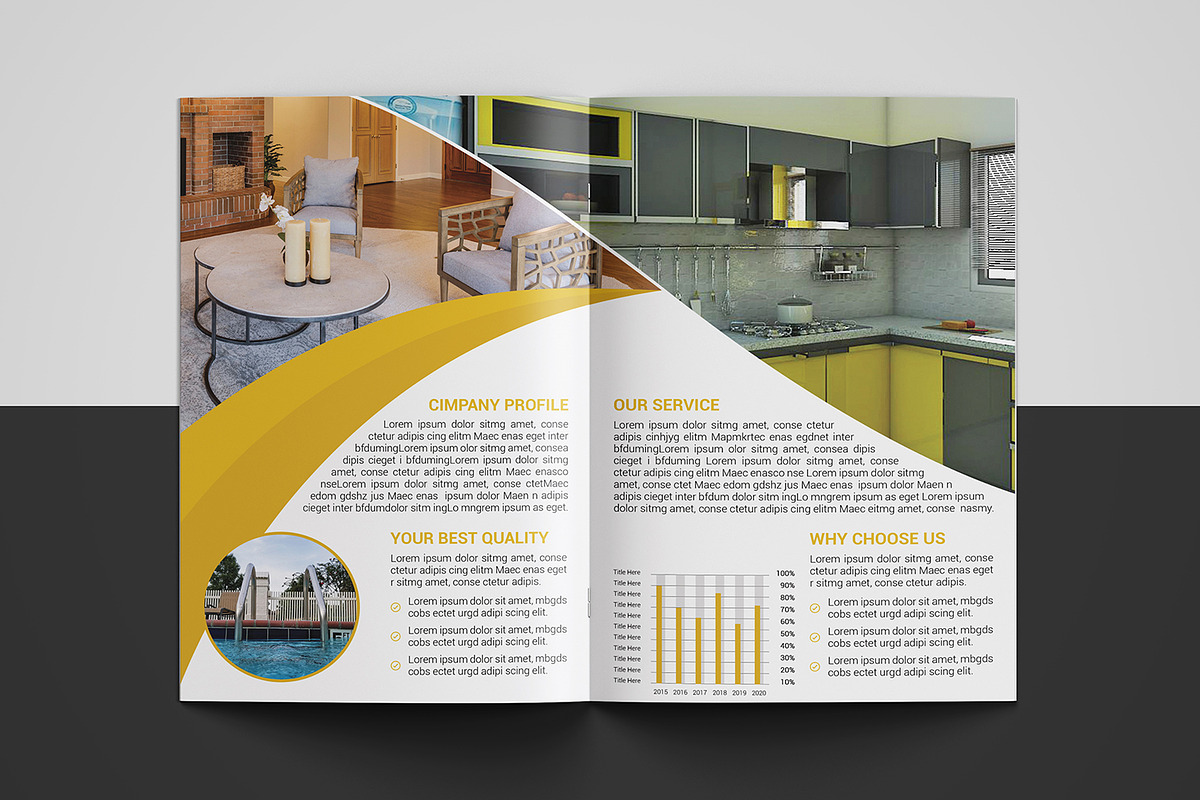 Interior Brochure Template, a Brochure Template by crazyOWL (Photo 3 of 3)