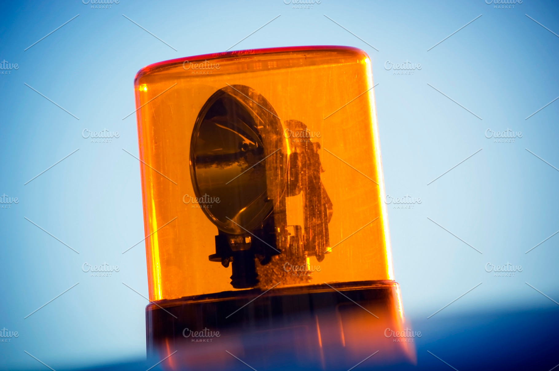 Warning Light, an Industrial Photo by THP Creative