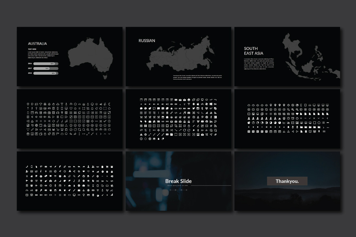Malena Multipurpose Presentation, a Presentation Template by Defa Visual (Photo 9 of 9)
