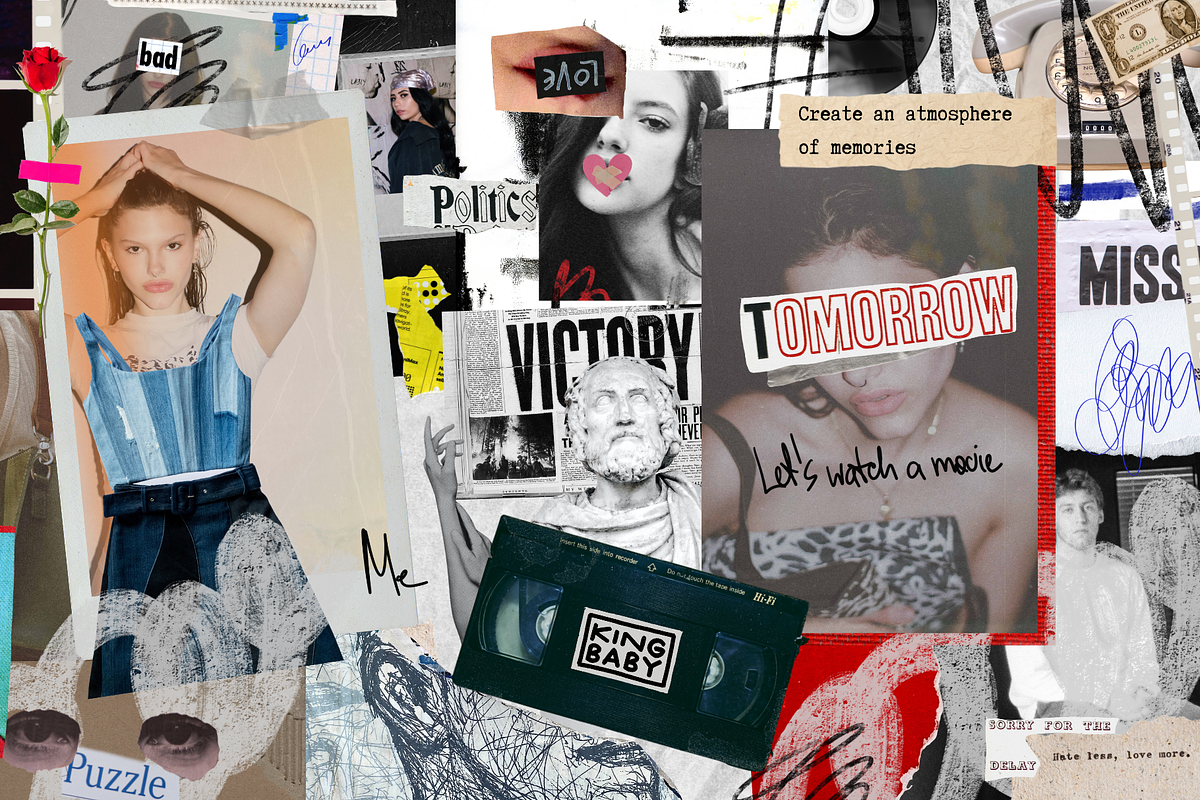 MIXED MEDIA SET my NOSTALGIA, an Object Graphic by lerinartstudio (Photo 2 of 15)