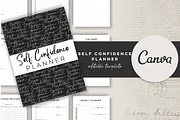 Printable Self Confidence Planner, a Stationery Template by Design House (Thumbnail 1 of 9)