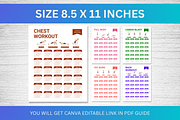 Canva 30 Day Workout Challenge PDF, a Stationery Template by Snapybiz (Thumbnail 9 of 10)