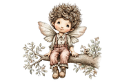 Fairy Boy Clipart PNG, an Illustration by Memories By Lea (Thumbnail 19 of 20)