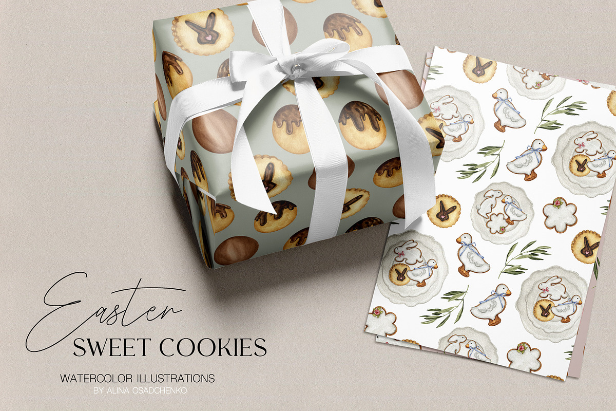 Easter sweet cookies, a Food Illustration by CrystalinaShop (Photo 6 of 6)