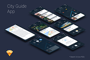 City guide/Travel - iOS App Template, a Templates & Theme by SnailArt (Thumbnail 2 of 3)