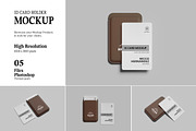 ID Card Holder Mockup, a Merchandise Mockup by AndikaGraphic (Thumbnail 1 of 6)