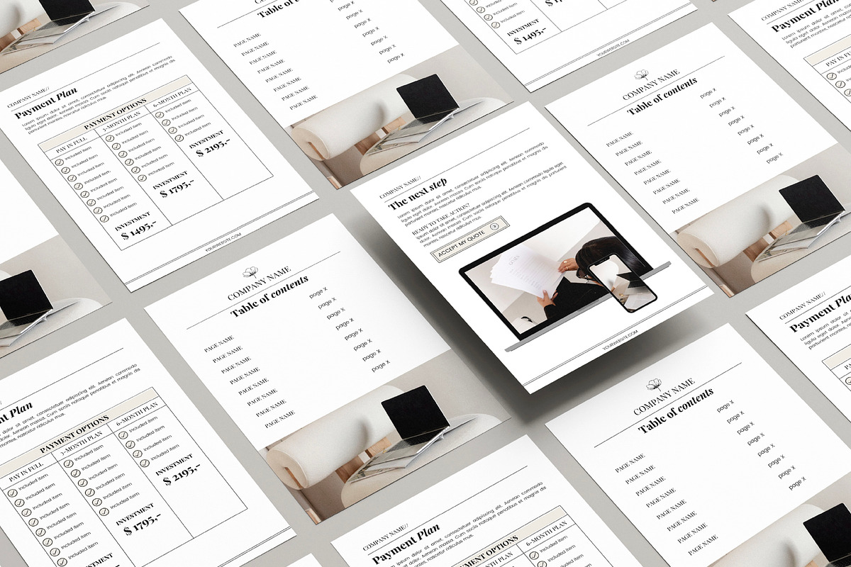 Client Project Proposal Template preview 8